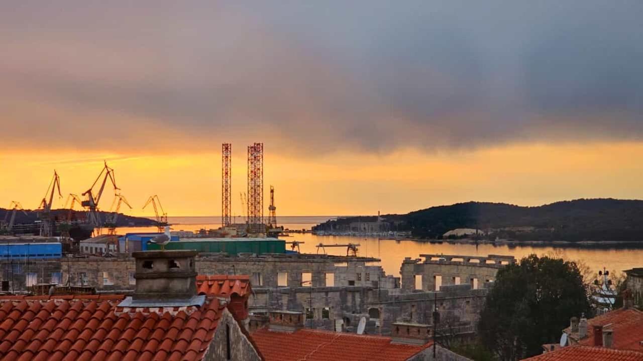 Arena Sunset, Sea Coloseum View, 2 Rooms Free Parking Pula Ngoại thất bức ảnh