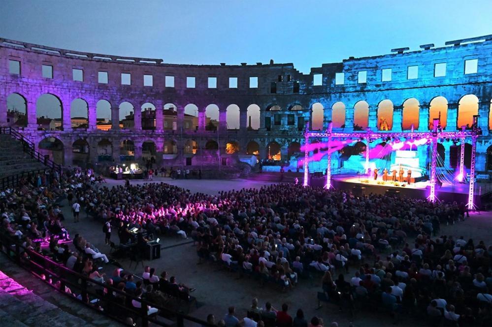 Arena Sunset, Sea Coloseum View, 2 Rooms Free Parking Pula Ngoại thất bức ảnh